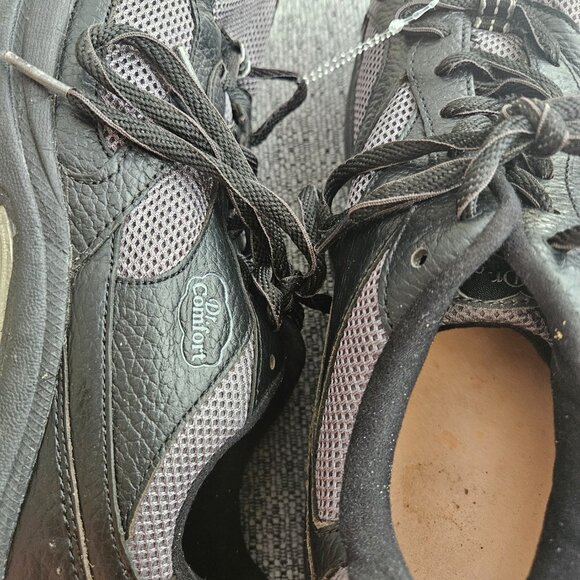 Dr Comfort slip resistant Comfy black gray diabetic sneaker Great Condition 8.5 - Picture 3 of 7